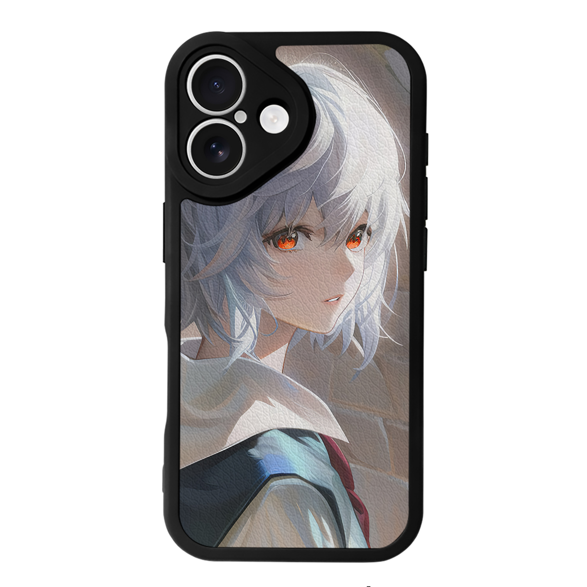 （画像用） EVA 新世紀エヴァンゲリオン 【iPhone 16シリーズ対応】シリコンスマホケース（レザー調） 材質：シリコン